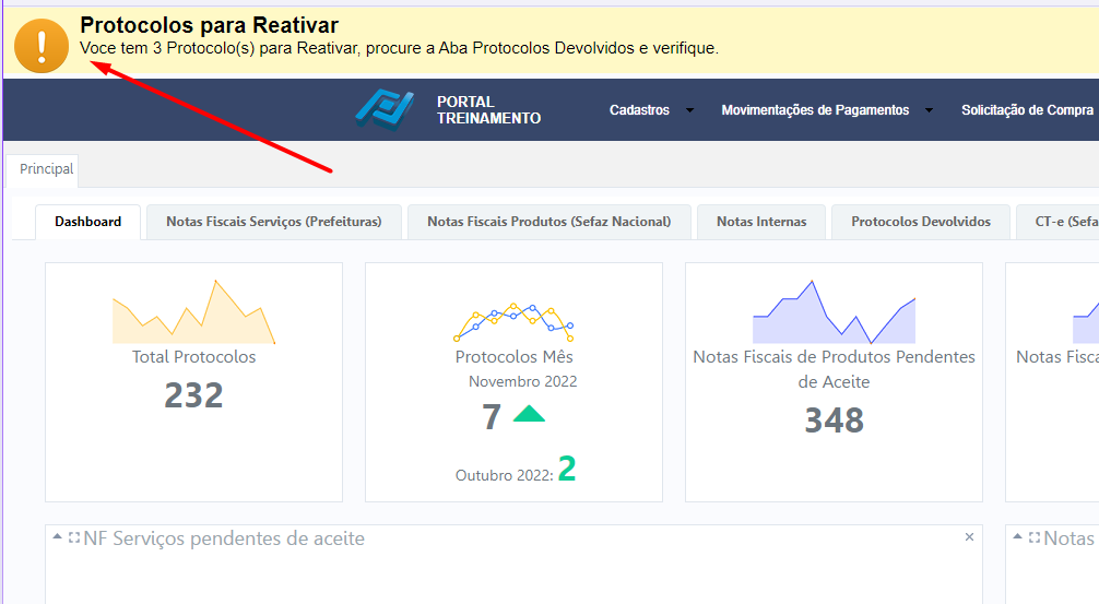 Fique Atento aos Protocolos Devolvidos